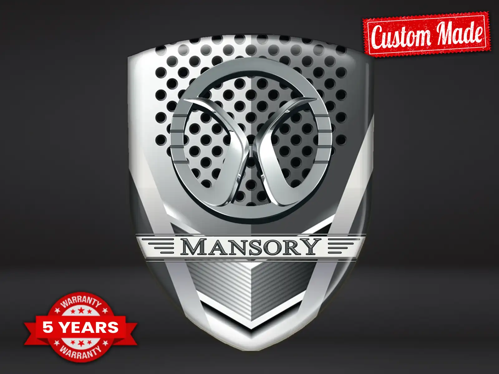 Mansory Autoembleme Topqualität Stilvoll Modern